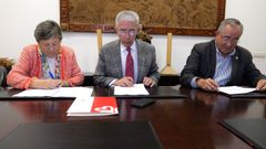 El Arzobispado, a travs de un convenio, viene de ceder de manera oficial la casa rectoral de Lema a Critas Diocesana para su gestin