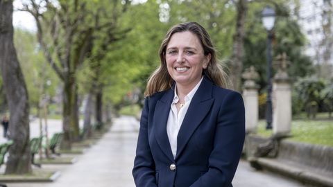 Mar�a Calvo, presidenta de FADE y candidata a la reelecci�n