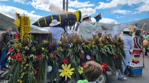 As foi o desfile de boteiros e fulins en Vilario de Conso