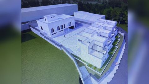 Imagen del proyecto de lo que ser� el nuevo cuartel