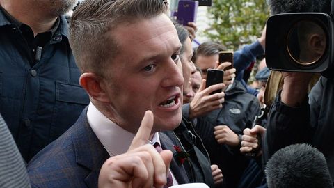 Tommy Robinson, en una imagen del pasado mes de octubre