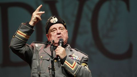 Leo Bassi en «Yo, Mussollini»