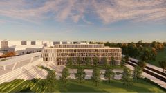 As� quedar� la nueva sede de la Xunta en Santiago, seg�n la simulaci�n que muestra c�mo ser�n los nuevos edificios