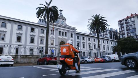 Edificio de la Audiencia Provincial de A Corua.