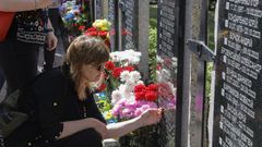Homenaje en Ucrania a los ca�dos en la guerra