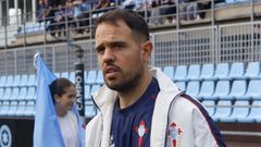 El t�cnico de As Celtas, David Ferreiro, este mi�rcoles en A Madroa.