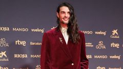 Uno de los trajes a medida hechos para Oliver Laxe por�Mansolutely