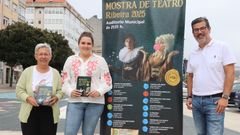Cruz Rivadulla, Anta Alberte y Unai Gonzlez presentaron la Mostra.