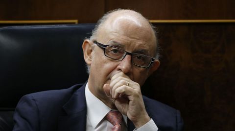 El ministro de Hacienda, Crist�bal Montoro.