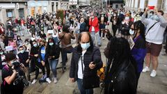 Una concentraci�n contra la xenofobia