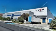 Planta de Indea Ourense, en el parque empresarial de O Pereiro de Aguiar