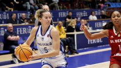 La croata Karla Erjavec dio su mejor versin frente al Benfica.