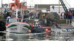 Antes de irse a pique en Ribadeo, el Leix�n ya se hundido y hab�a sido reflotado en Camari�as, en el 2009