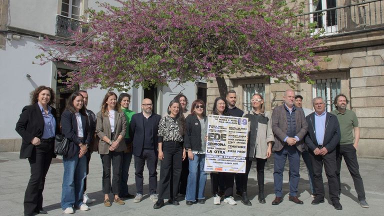 La presentaci�n del cartel de Elas son artistas tuvo lugar este martes en A Coru�a