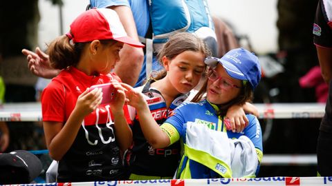 MINI BTT.Las carreras de BTT fomentan la convivencia entre los ni�os de las escuelas.