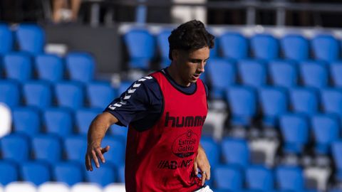 El jugador del Celta Pablo Dur�n, la semana pasada en Getafe.