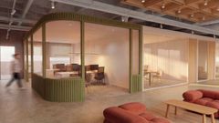 Recreaci�n de las dependencias en reformas del centro comercial Espacio Coru�a