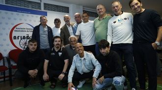 La asociacin de entrenadores Afiador reconoci la labor de los delegados de equipo de Ourense.