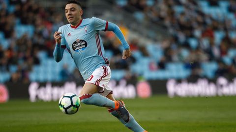 Celta-M�laga (0-0) en Primera el 18 de marzo del 2018.