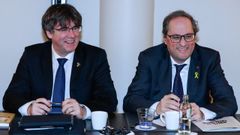Puigdemont y Torra tienen previsto intervenir en el Parlamento Europeo el pr�ximo d�a 18 de febrero invitados por los ultranacionalistas flamencos y un exministro esloveno