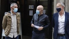 Luis Seara, Jos� Ara�jo y Rafael Rodr�guez Villarino