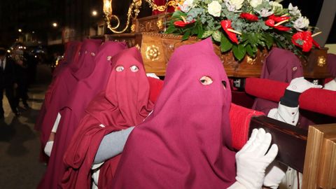 Procesi�n del Ecce Homo y la Virgen de la Amargura en Boiro
