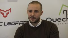 Daniel Barreiro, nun acto recente do Concello de Carballo