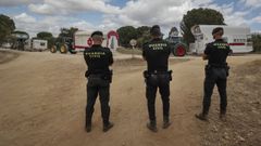 Agentes de la Guardia Civil en una imagen de archivo.
