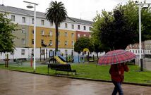 La plaza de Sevilla, en la imagen, acoger� actos l�dicos, culturales y deportivos. 