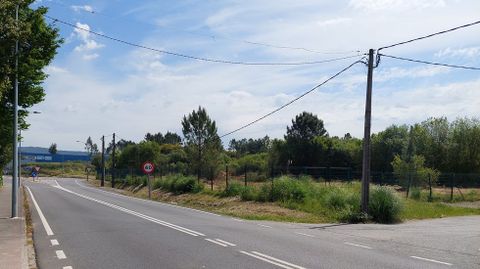Terrenos de Xuncablanca, en Vilalonga, donde se har�n viviendas protegidas