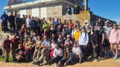 Los alumnos que recibieron la formaci�n para ser gu�as�de las Islas Atl�nticas