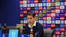 Fernando Hierro en rueda de prensa