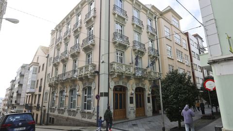 Imagen del actual Hotel Suizo, donde antaño funcionó la fonda Suiza