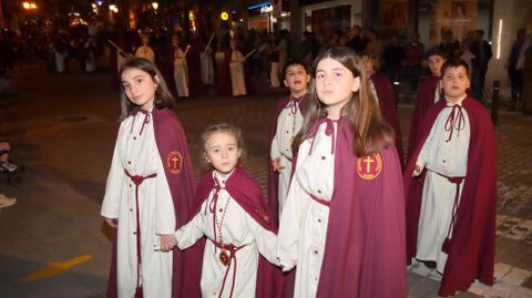 Desenclavo y procesi�n del Santo Entierro en Boiro