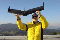 El dron de la Universidade de Vigo tiene un alcance de 16 kil�metros.