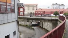 En la foto, la estaci�n de buses de Ferrol, donde se robaron tres microbuses la semana pasada