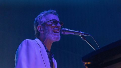 Xoel Lpez, durante su concierto en la Sala Capitol de Santiago.