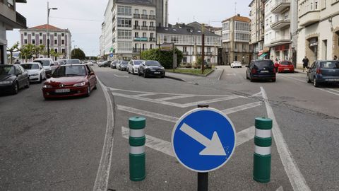 3 En la Praza de Lugo. La variante ofrecer� un enlace al centro hist�rico de Viveiro, que se desviar� a la altura del Cristo de Malates para luego conectar con el trazado viario urbano