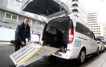 El de Mill�n fue el primer taxi adaptado de las R�as Baixas. Sigue habiendo muy pocos. 