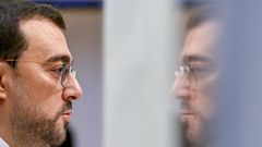 El presidente del Principado de Asturias, Adri�n Barb�n, hace balance de los 25 compromisos asumidos por su Gobierno para este a�o