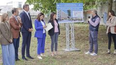 Cargos de la Xunta y del Concello, durante la presentaci�n