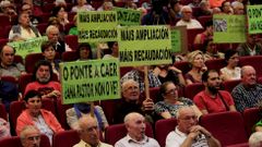 Pleno en Chapela contra las obras de la autopista AP-9