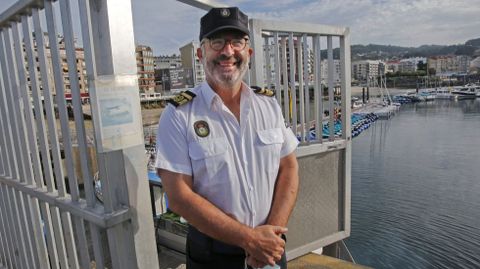 Lino Sexto, responsable del Servizo de Gardacostas de Galicia
