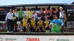 El Padrons Cortizo, ganador por equipos en la Vuelta a Zamora