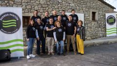 Presentaci�n de la candidatura de Avanza Pant�n el el campo de la feria de Ferreira. En el centro, con gafas, Jaime Gonz�lez Pereira, que ocupa el primer puesto de la lista electoral