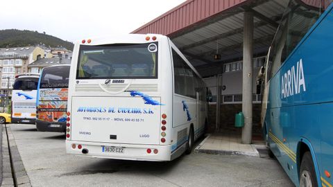 En imagen de archivo, estacin de autobuses de Viveiro