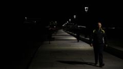 Imagen de archivo de las luminarias led de Ribeira, primer municipio en acometer la renovaci�n total de su alumbrado.