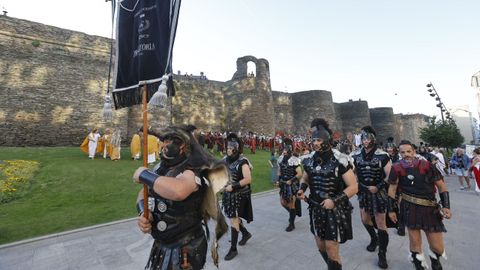 Acto del Natalicio celebrado este s�bado en Lugo.