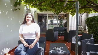 Lucía Villanueva, gerente de O Entra de Louro