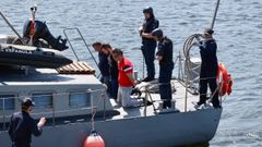 Falso abordaje al Cabo Fradera en Tui